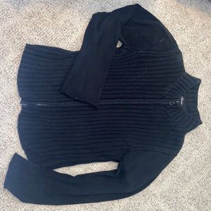 Zip up sweater